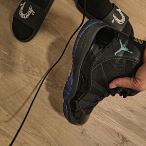 Black and Blue Men's Athletic Shoes